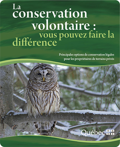 Brochure sur la conservation volontaire